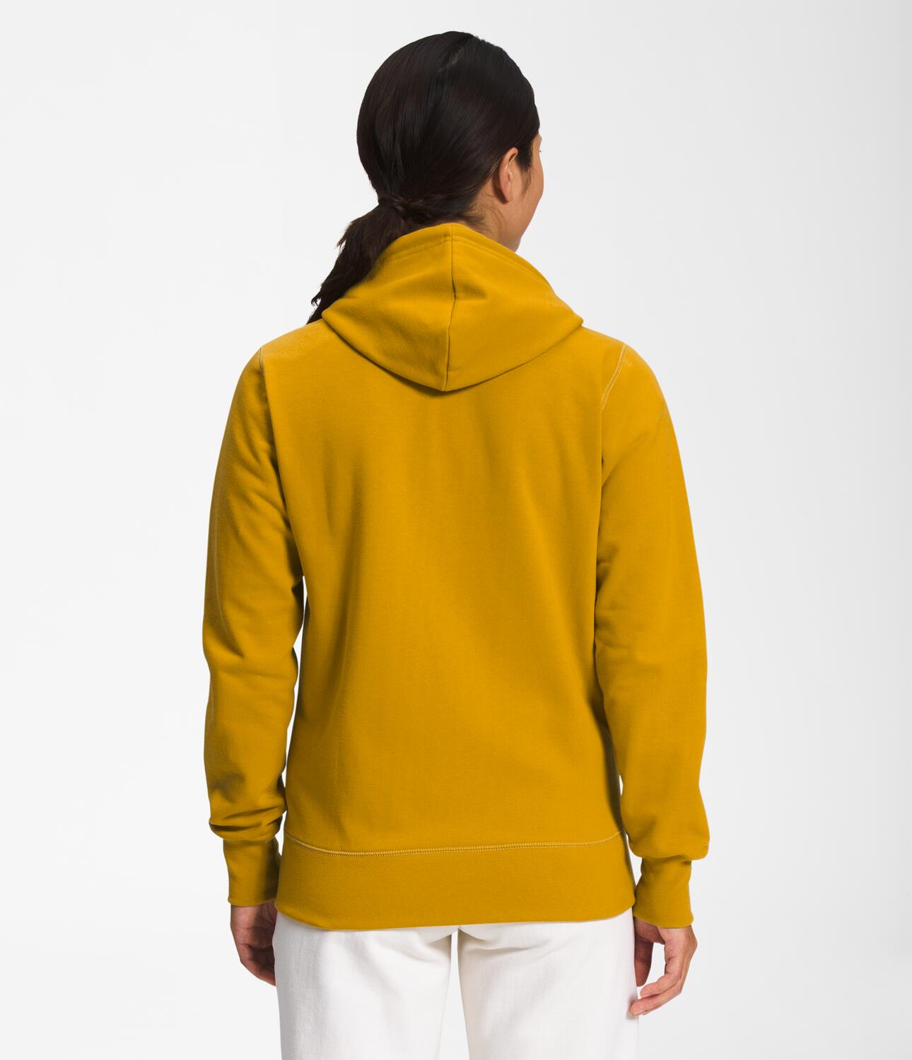 Buzo Heritage Patch Full Zip Hoodie Amarillo Mujer The North Face - imagen 2