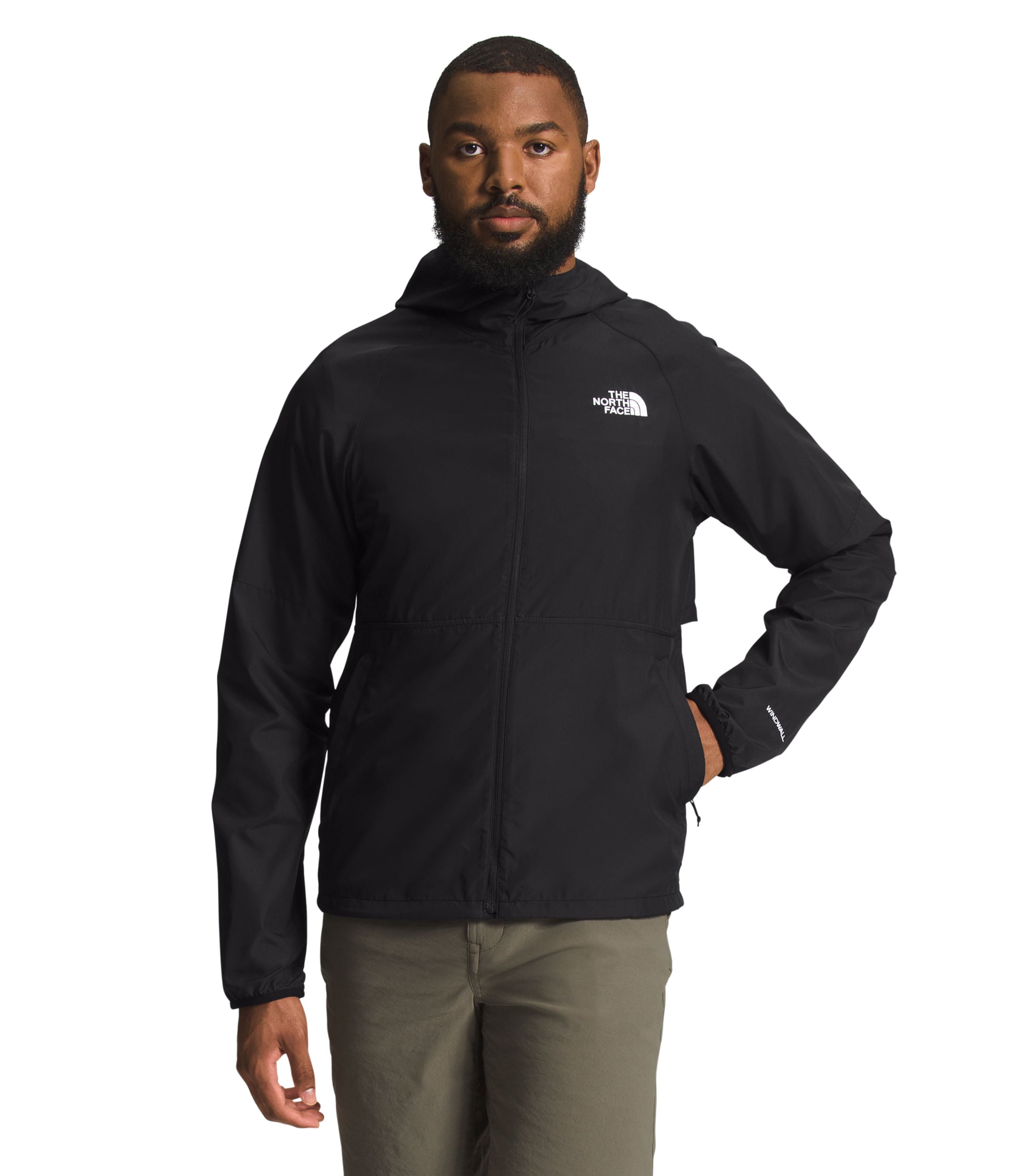 Chompa Flyweight Hoodie 2.0 Rompevientos Negro Hombre The North Face - imagen 1