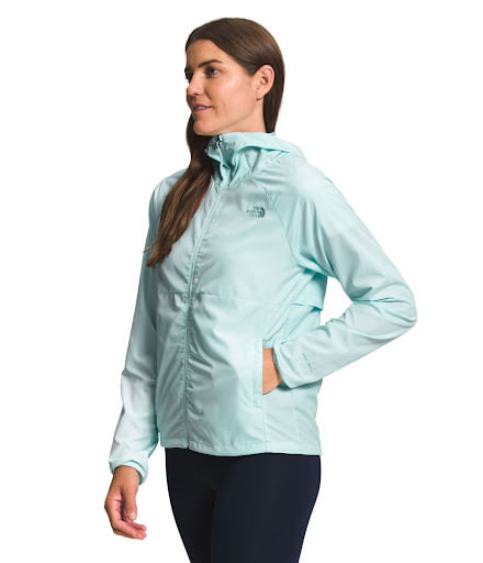 Chompa Flyweight Hoodie 2.0 Rompevientos Azul Mujer The North Face