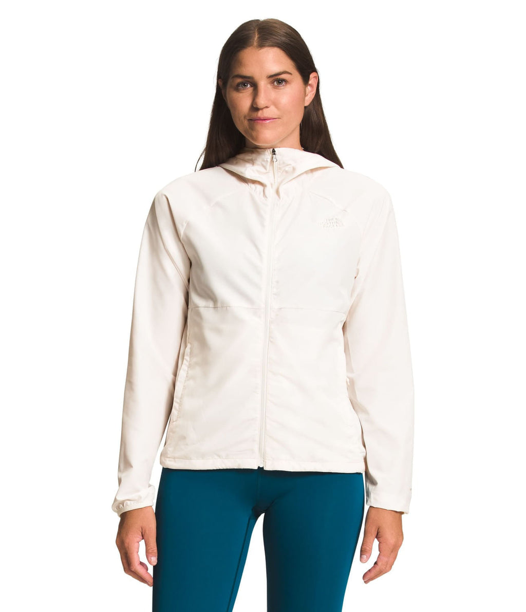 Chompa Flyweight Hoodie 2.0 Rompevientos Beige Mujer The North Face - imagen 1