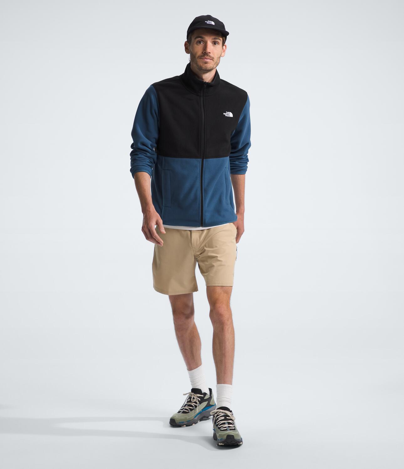 Chompa Alpine Polartec 100 Jacket Azul Hombre The North Face - imagen 4