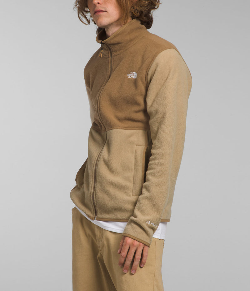 Chompa Alpine Polartec 100 Jacket Café Hombre The North Face