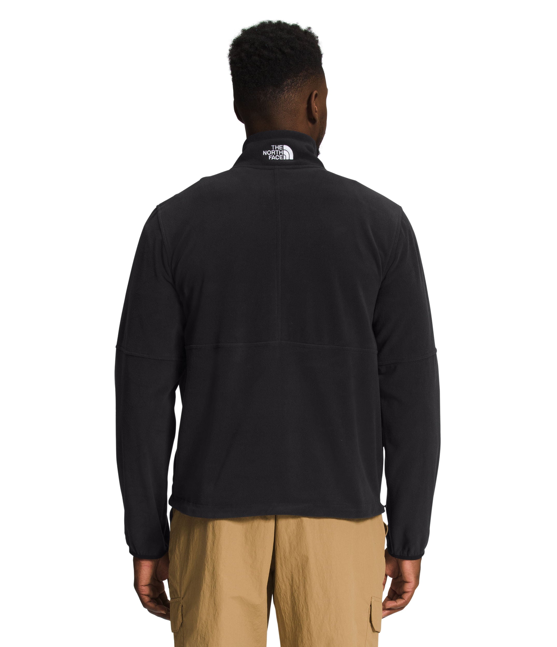 Buzo Tnf Polartec 100 1/4 Zip Negro Hombre The North Face - imagen 2