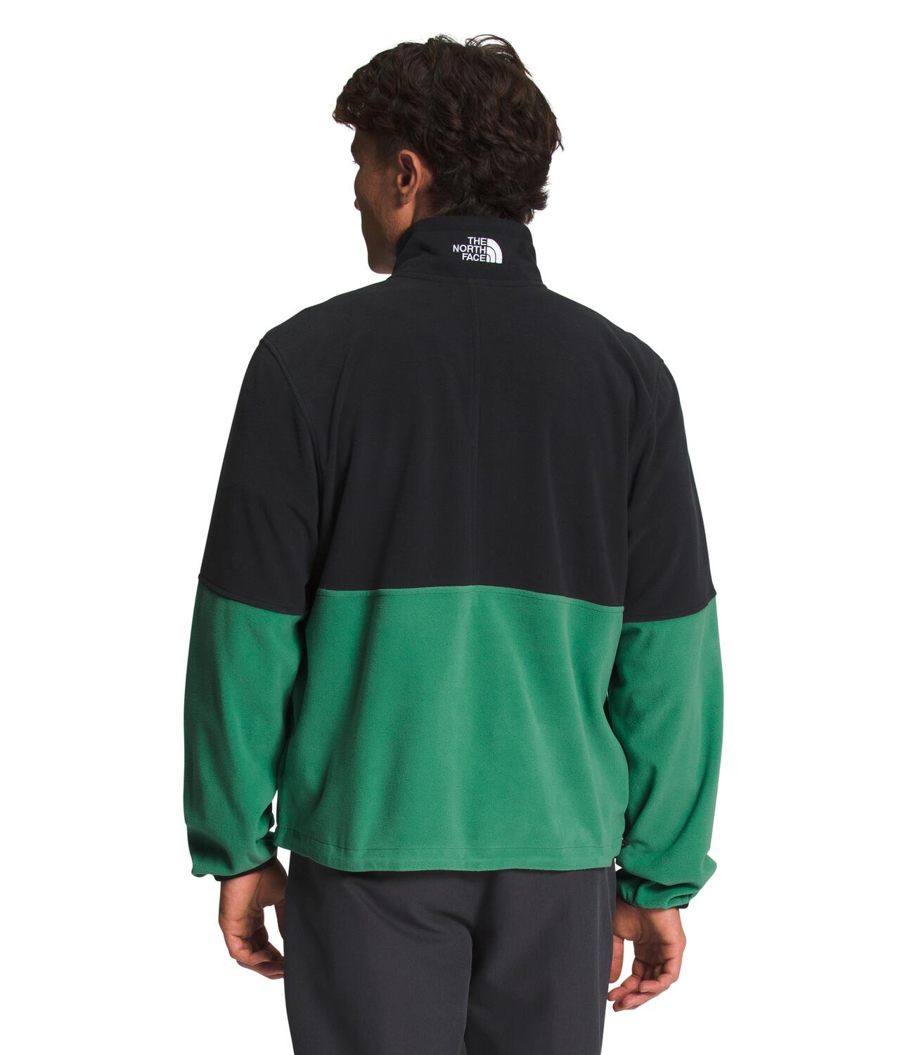 Buzo TNF Polartec 100 1/4 Zip Verde Hombre The North Face - imagen 2