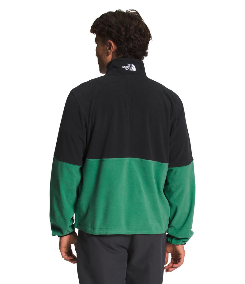 Buzo TNF Polartec 100 1/4 Zip Verde Hombre The North Face - imagen 2
