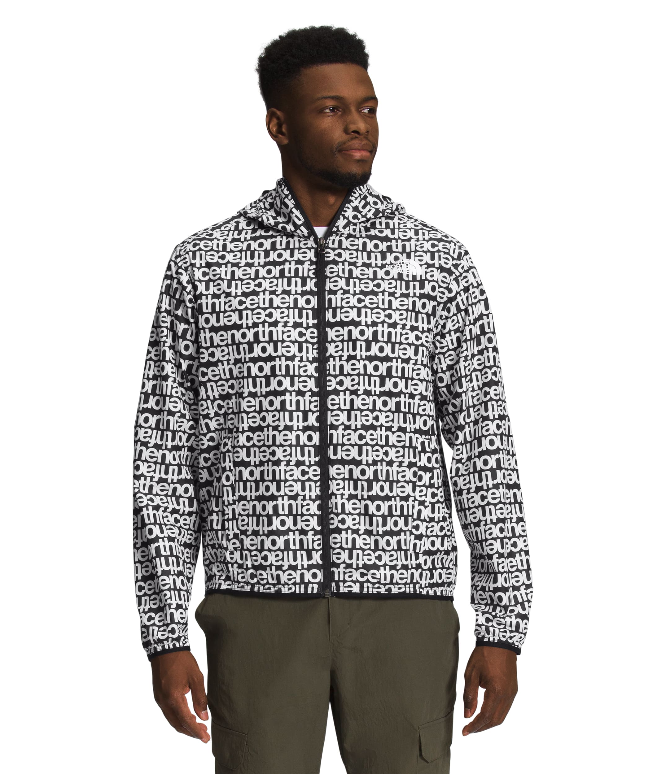 Chompa Novelty Cyclone Wind Negro Rompevientos Hombre The North Face - imagen 2