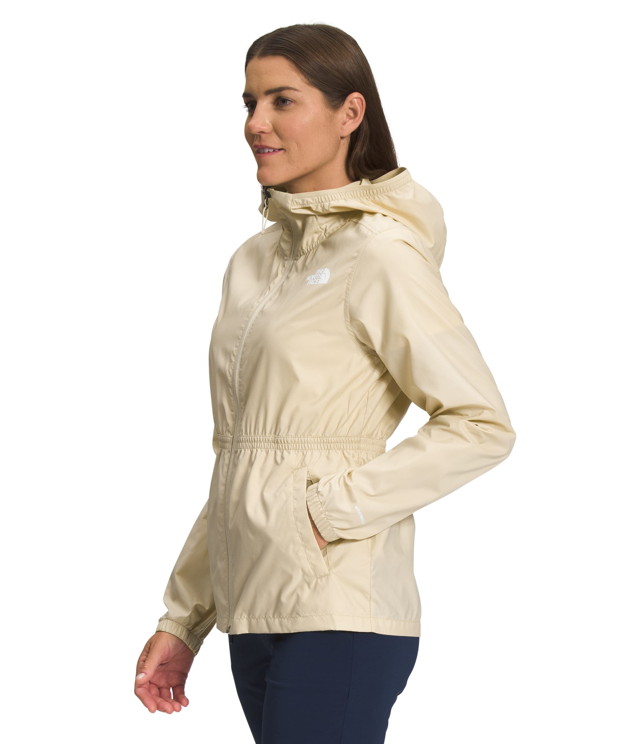 Chompa Novelty Cyclone Wind Beige Rompevientos Mujer The North Face - imagen 3