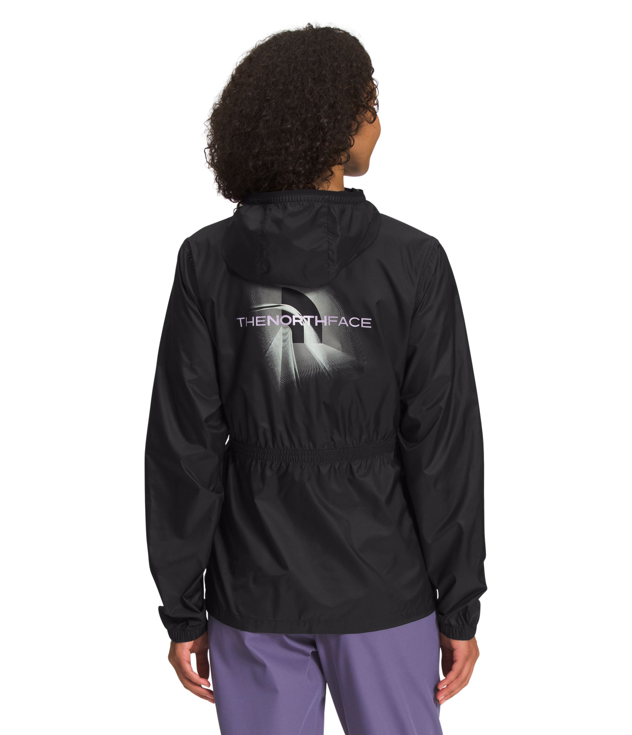 Chompa Novelty Cyclone Wind Hoodie Negra Mujer The North Face