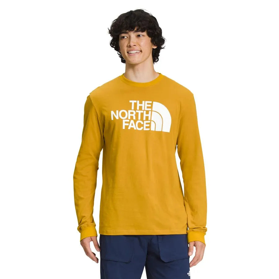 Camiseta L/S Half Dome Tee Amarilla Hombre The North Face - imagen 1