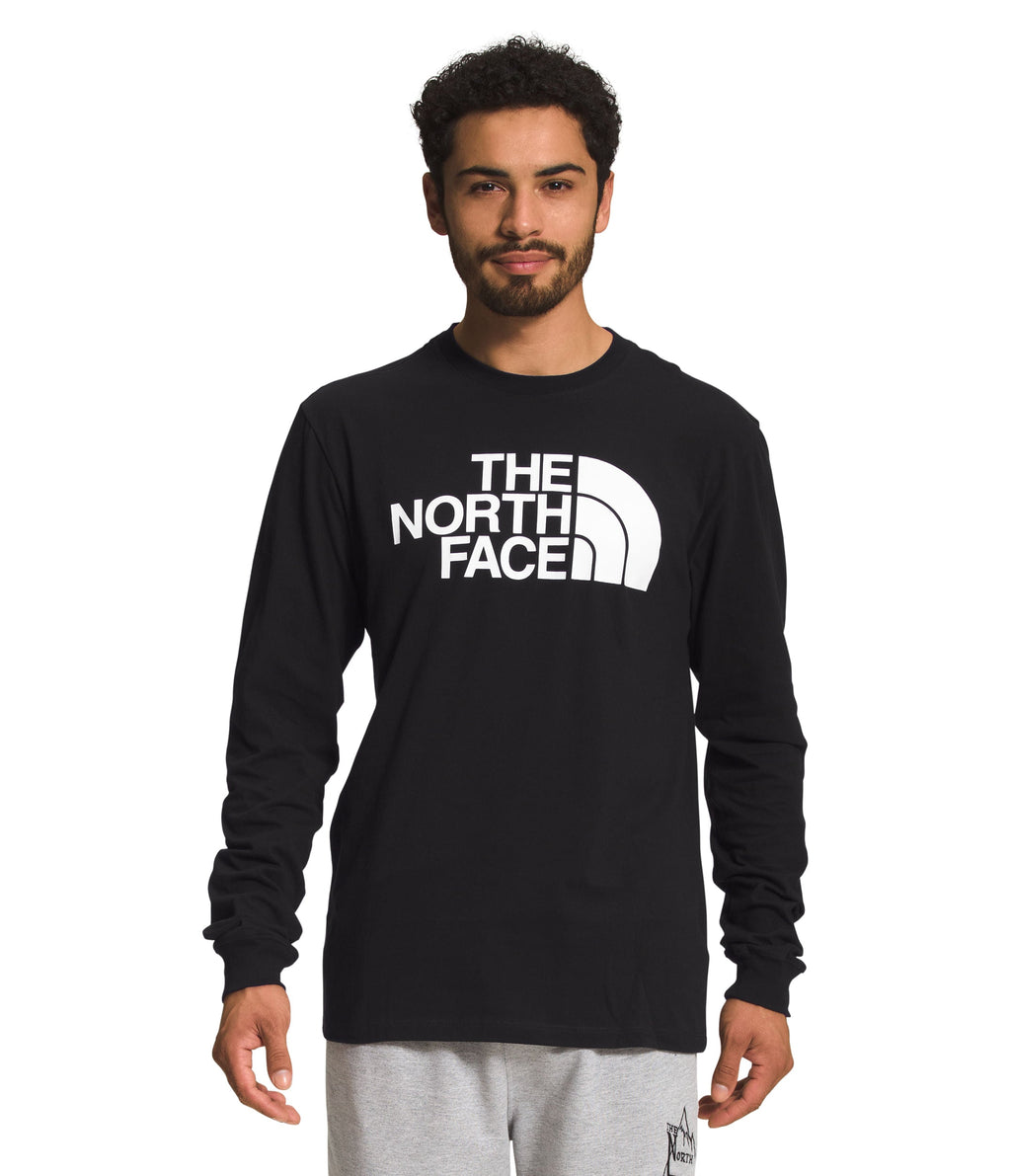Camiseta Half Dome Tee Manga Larga Negra Hombre The North Face - imagen 1