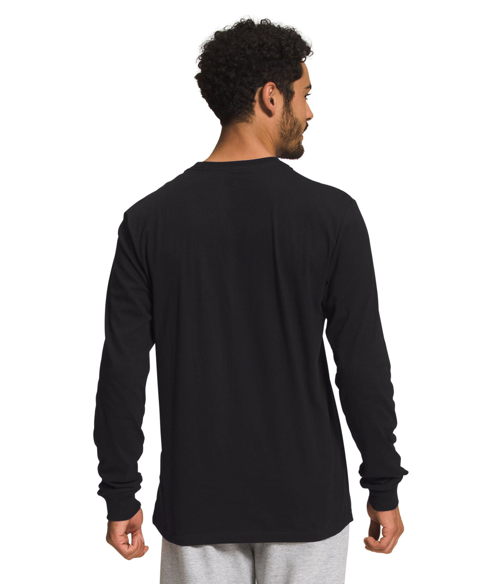 Camiseta Half Dome Tee Manga Larga Negra Hombre The North Face - imagen 2