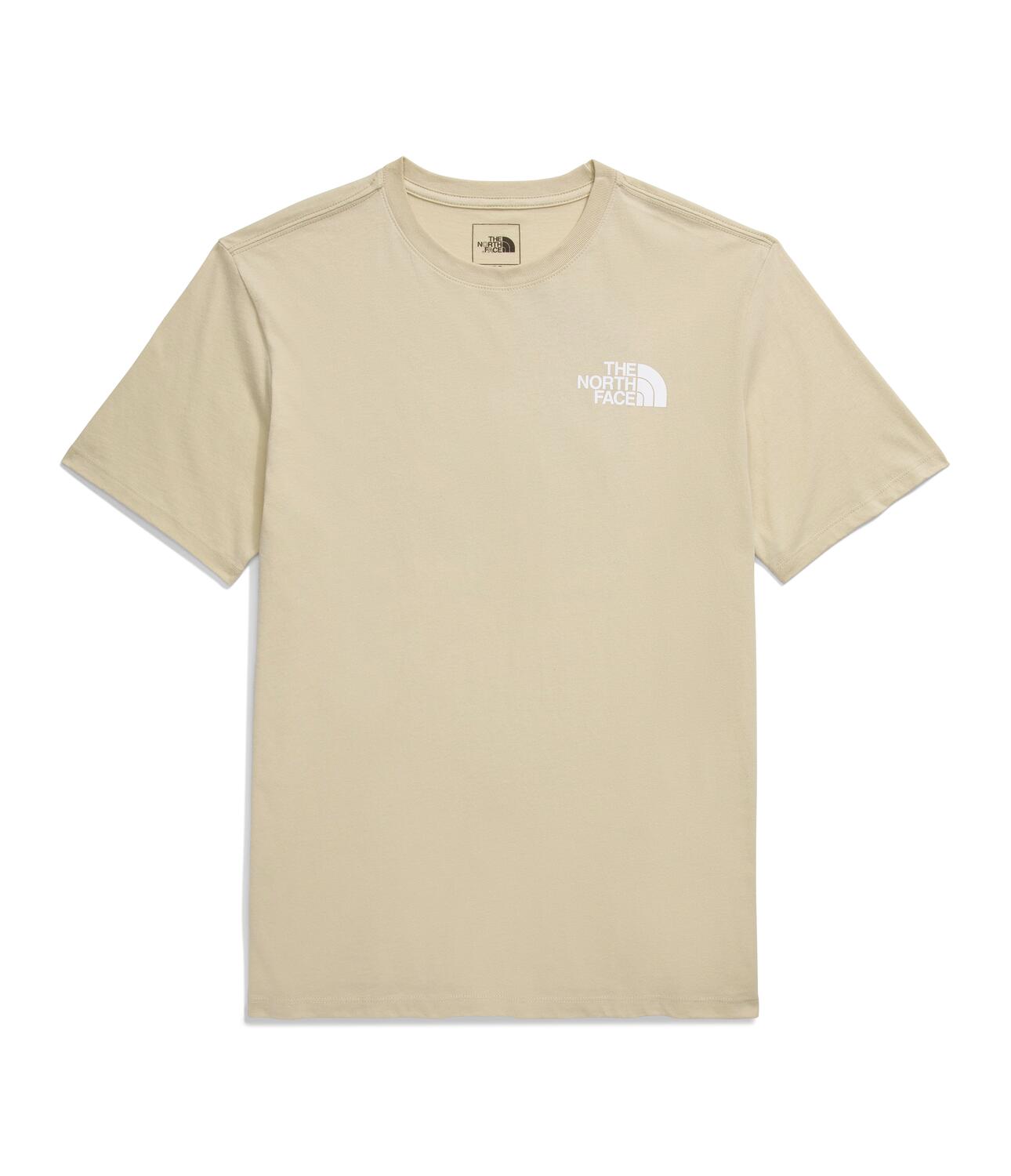 Camiseta S/S Box Nse Tee Beige Hombre The North Face - imagen 1
