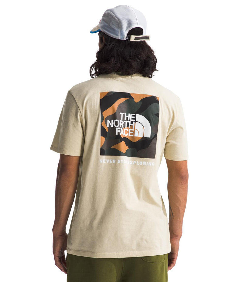Camiseta S/S Box Nse Tee Beige Hombre The North Face - imagen 2