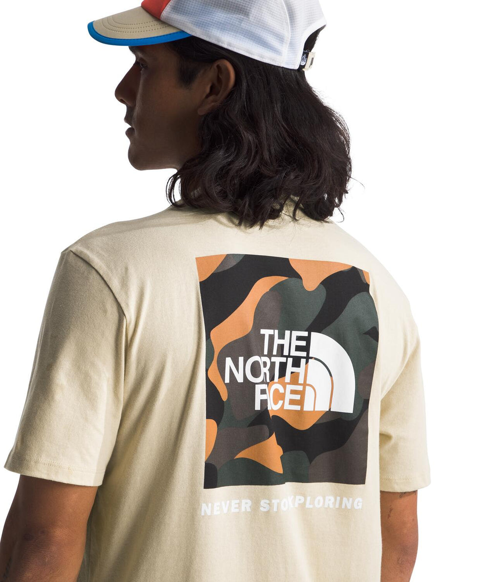 Camiseta S/S Box Nse Tee Beige Hombre The North Face - imagen 3