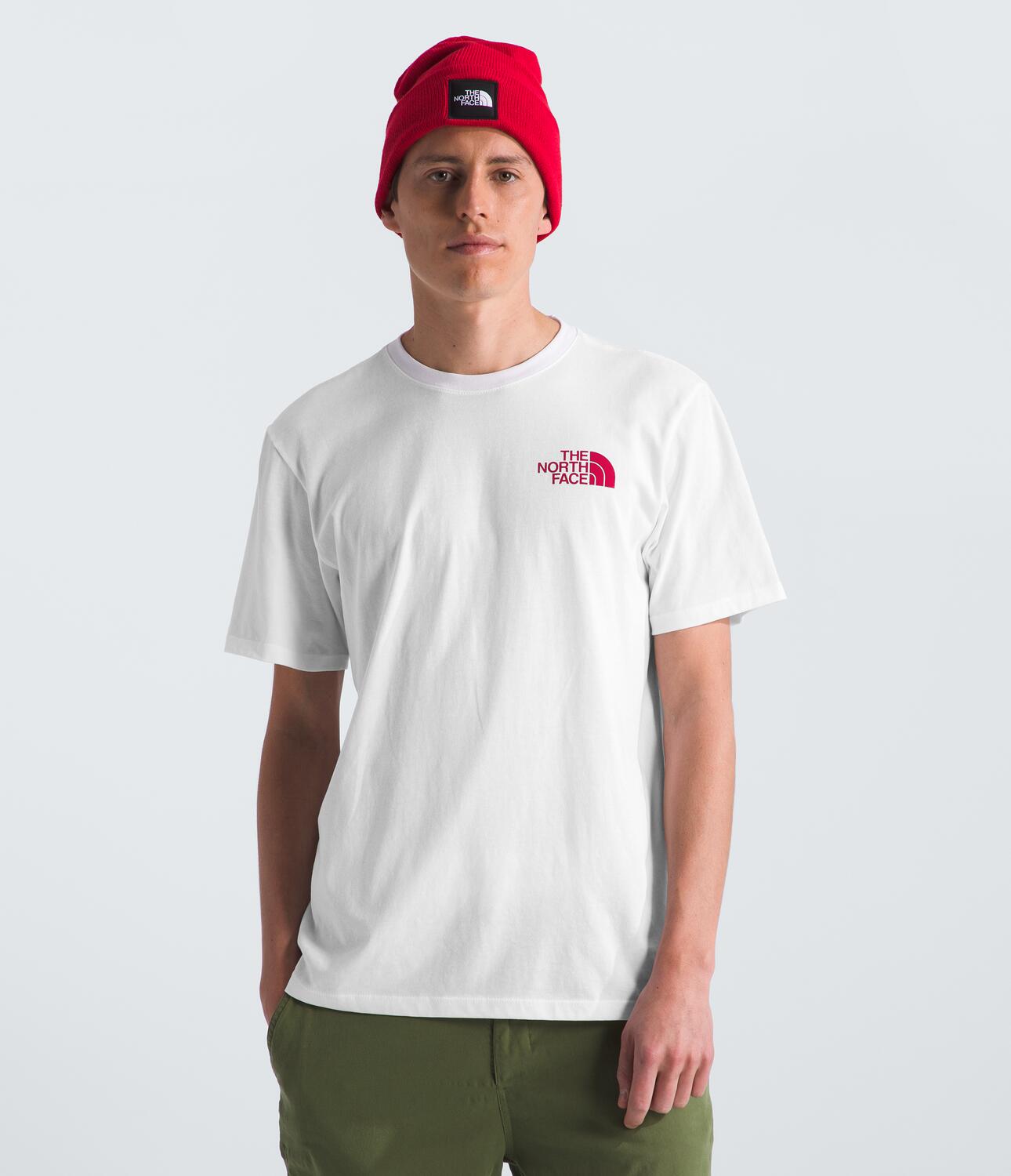 Camiseta S/S Box Nse Tee Blanca Hombre The North Face - imagen 1