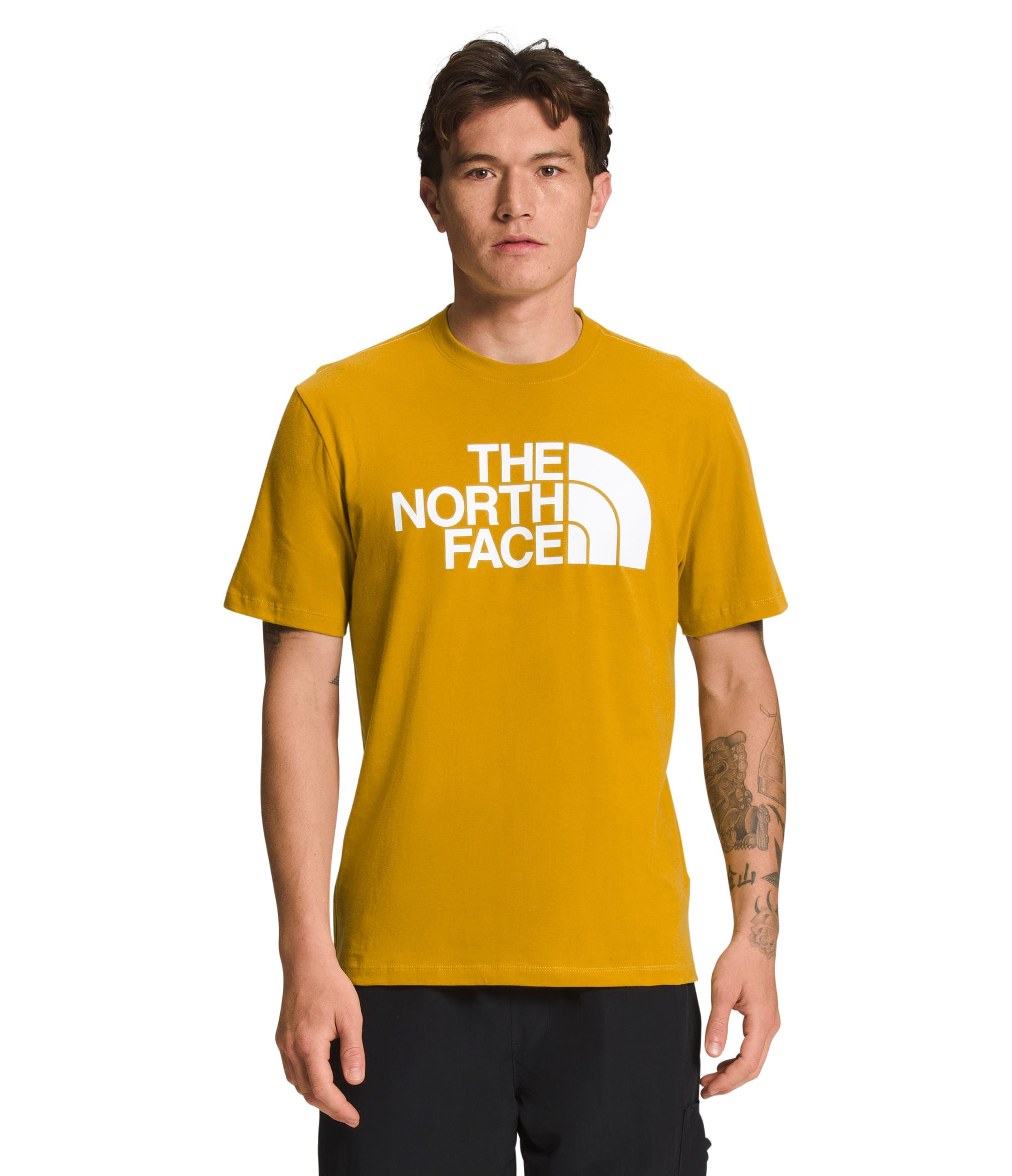 Camiseta S/S Half Dome Tee Amarilla Hombre The North Face