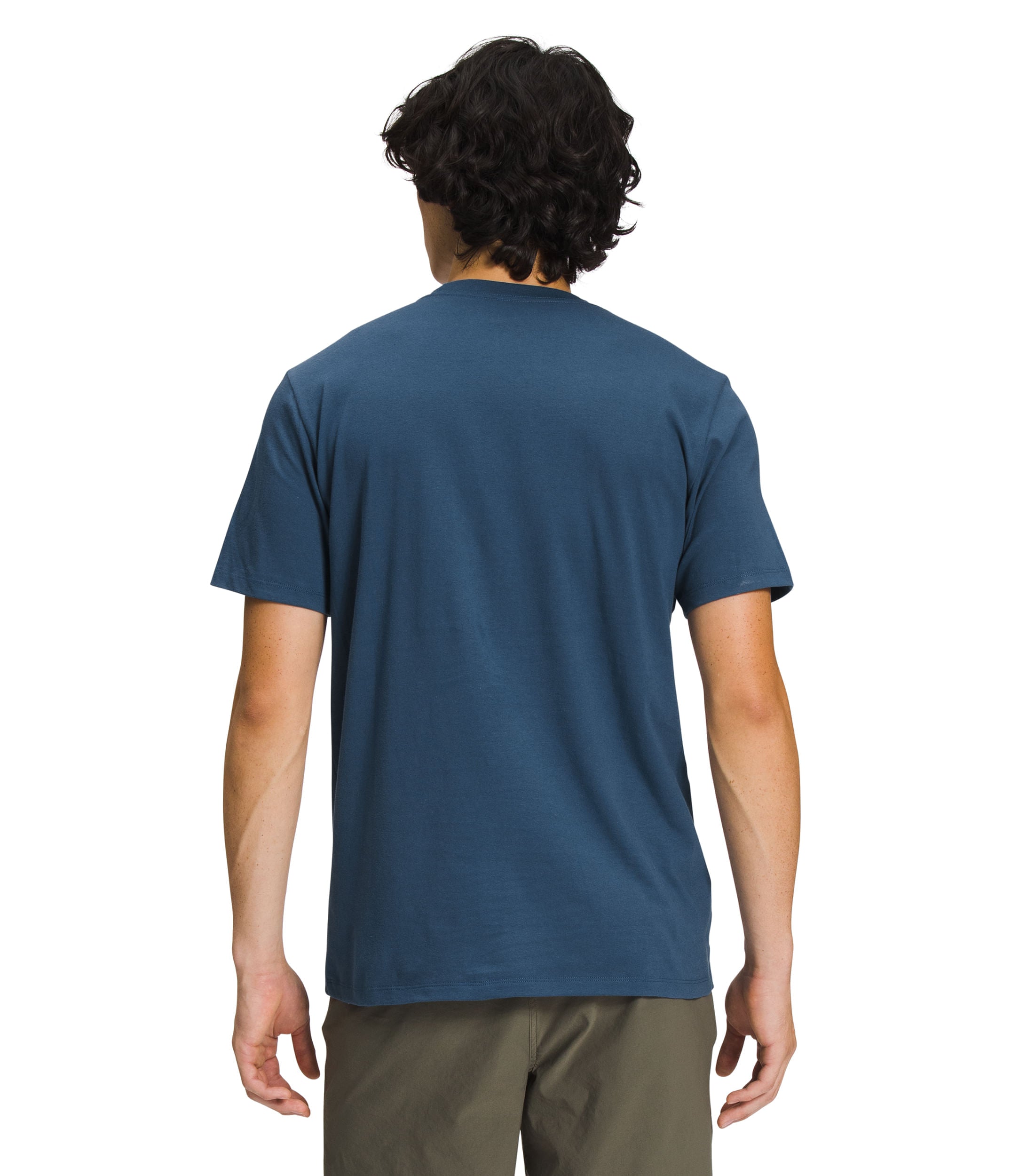 Camiseta S/S Half Dome Tee Azul Hombre The North Face - imagen 2