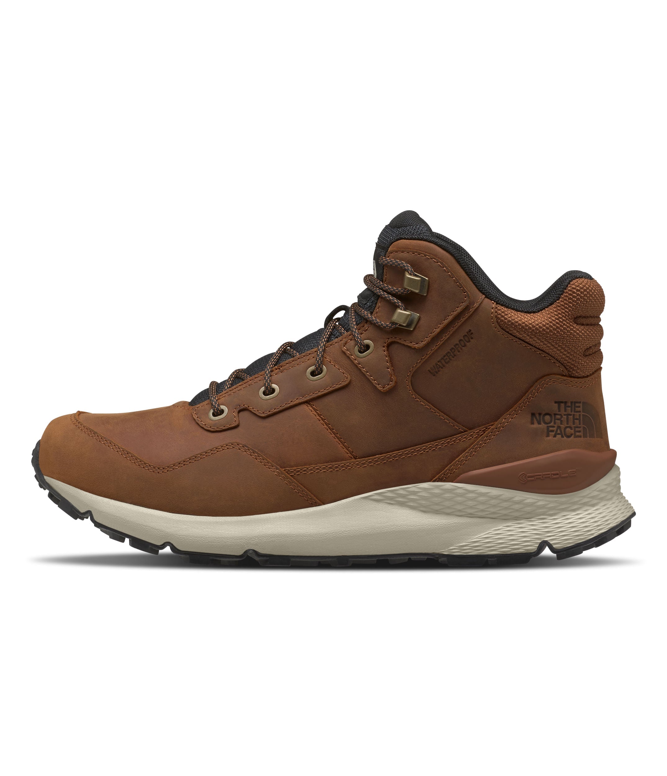 Tenis Vals Ii Mid Leather Wp Café Hombre The North Face - imagen 1