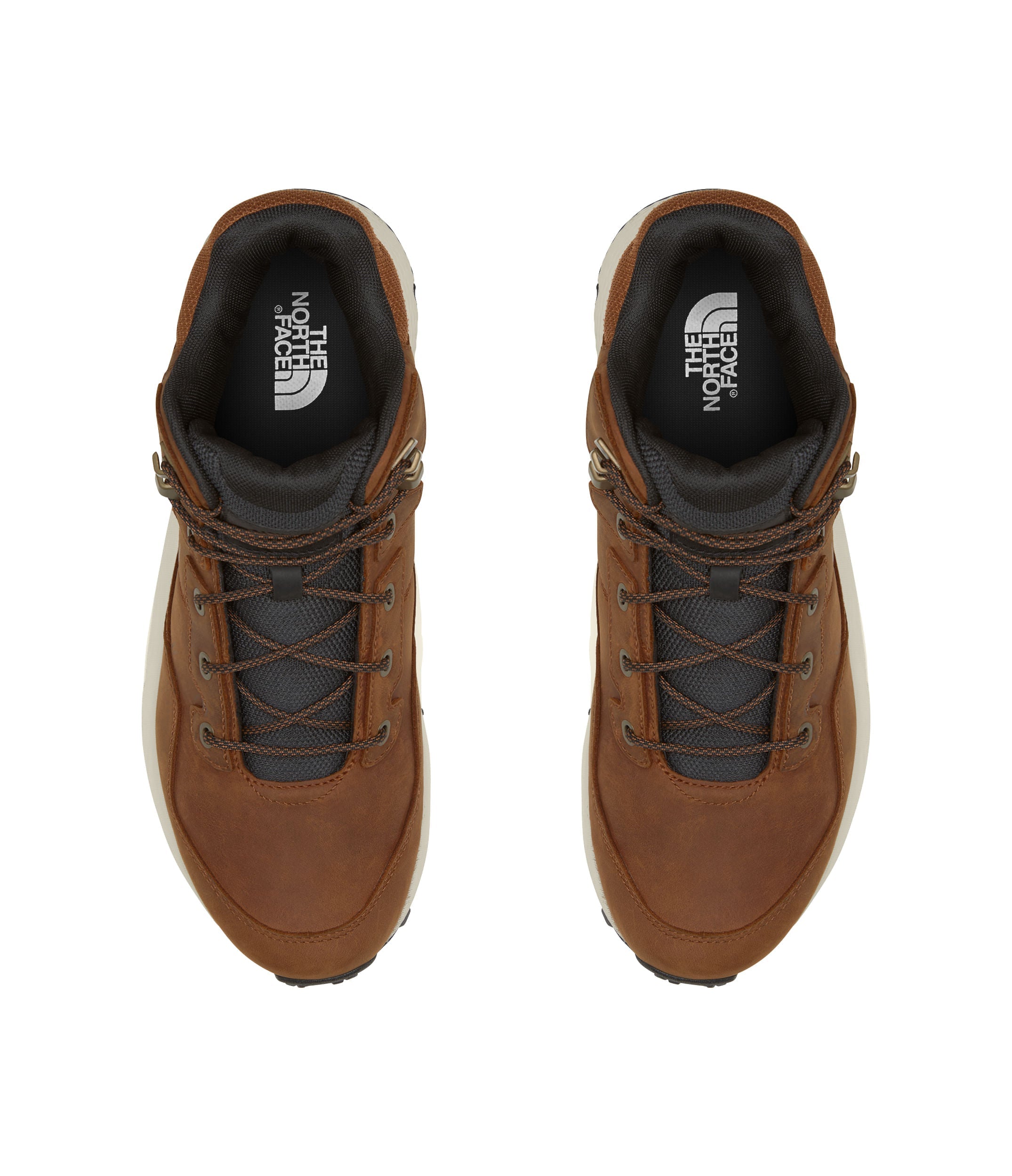 Tenis Vals Ii Mid Leather Wp Café Hombre The North Face - imagen 2