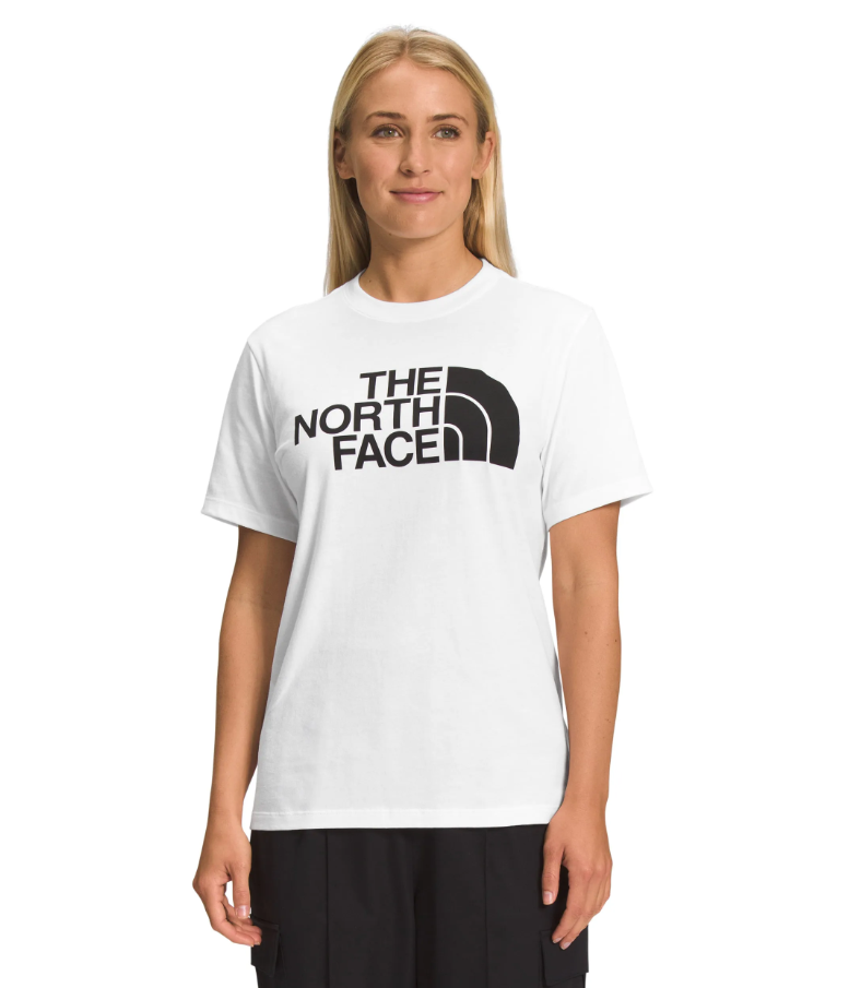 Camiseta S/S Half Dome Tee Blanca Mujer The North Face