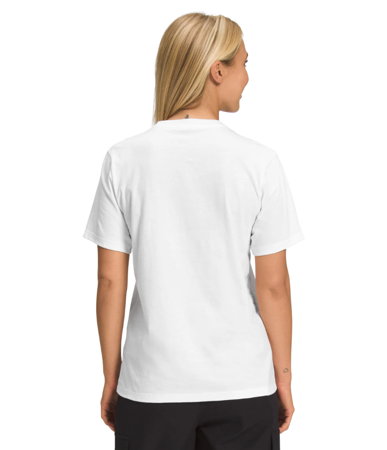 Camiseta S/S Half Dome Tee Blanca Mujer The North Face