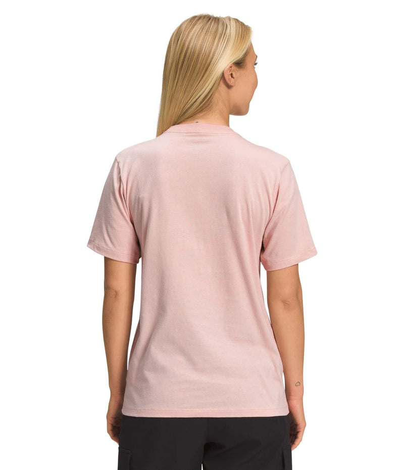 Camiseta S/S Half Dome Tee Rosada Mujer The North Face - imagen 2
