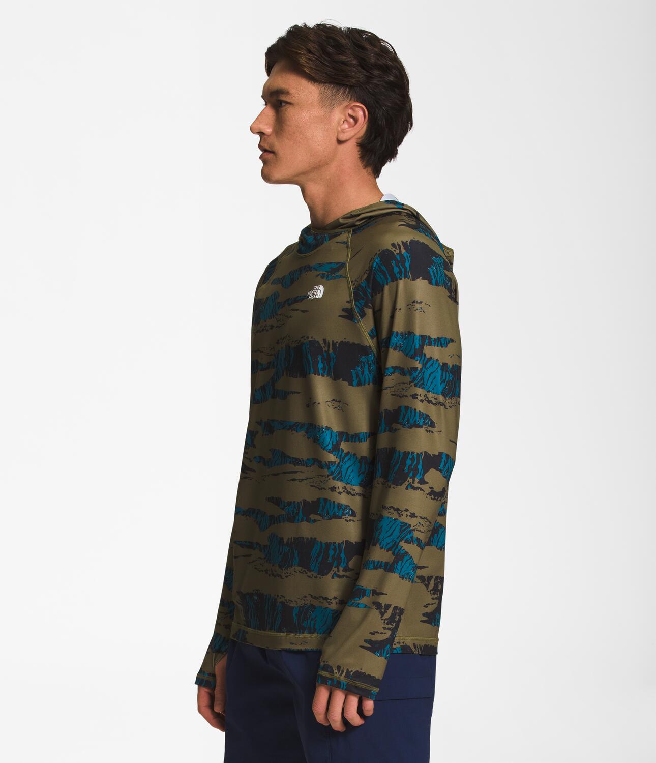 Buzo Class V Water Hoodie Verde Hombre The North Face - imagen 2