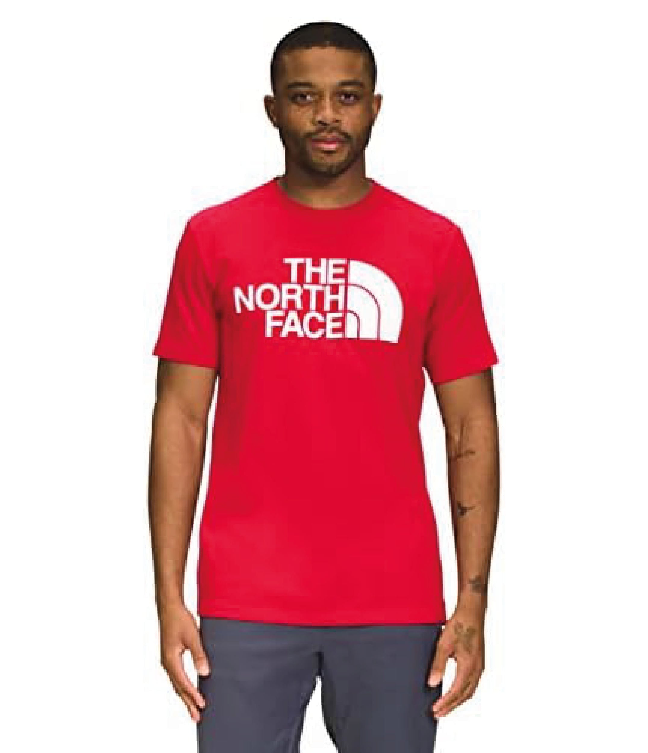 Camiseta S/S Half Dome Tee Roja Hombre The North Face - imagen 1