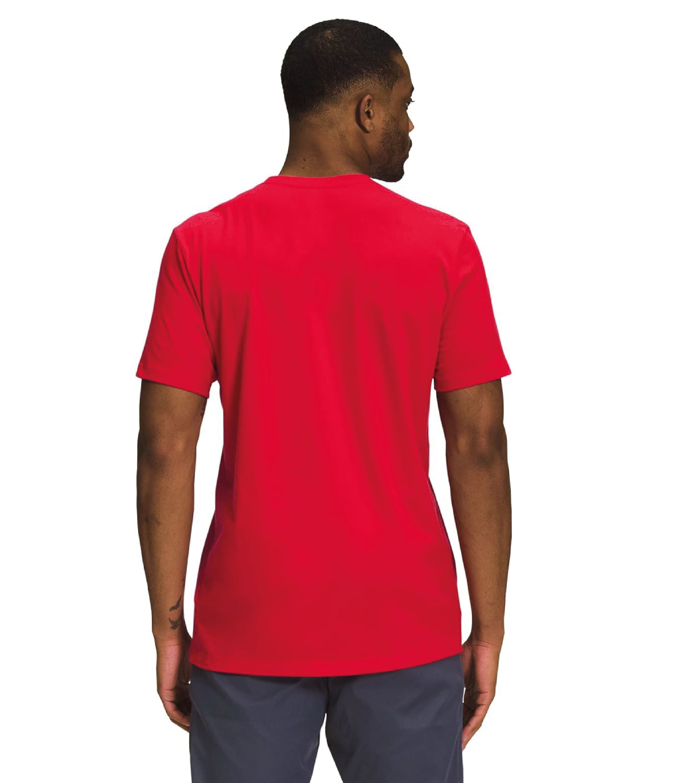 Camiseta S/S Half Dome Tee Roja Hombre The North Face - imagen 2