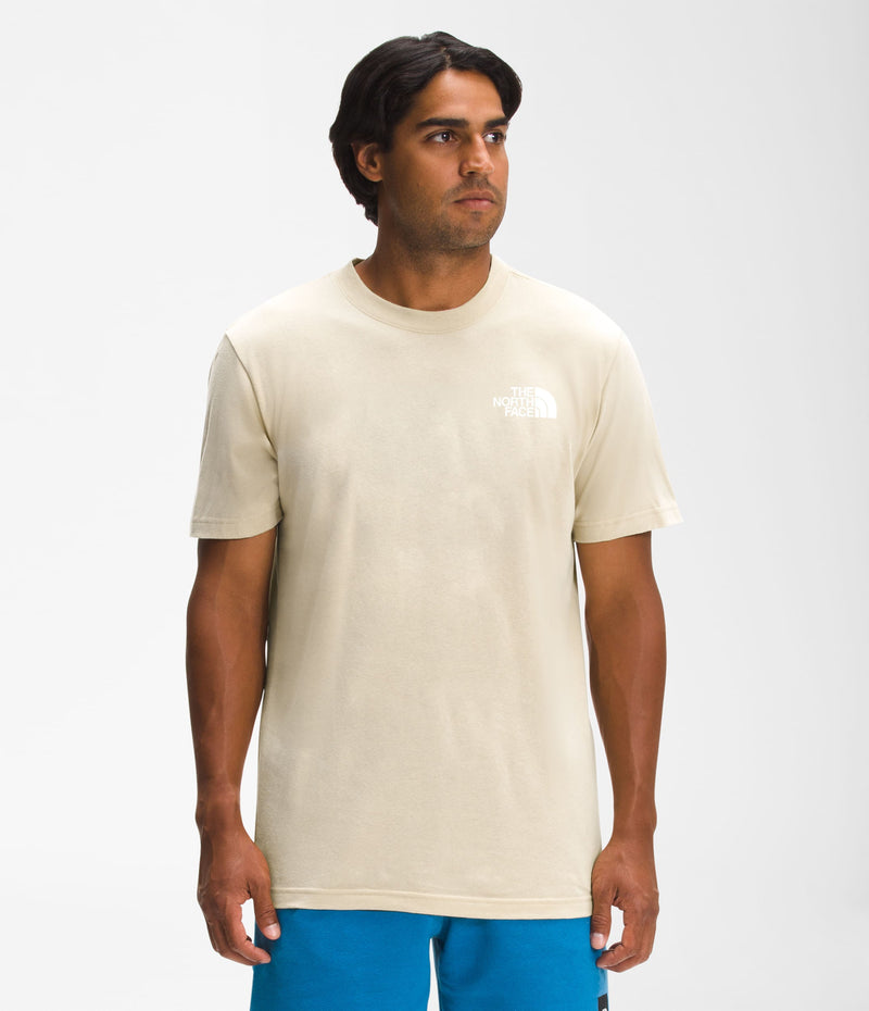 Camiseta S/S Throwback Tee Beige Hombre The North Face - imagen 1