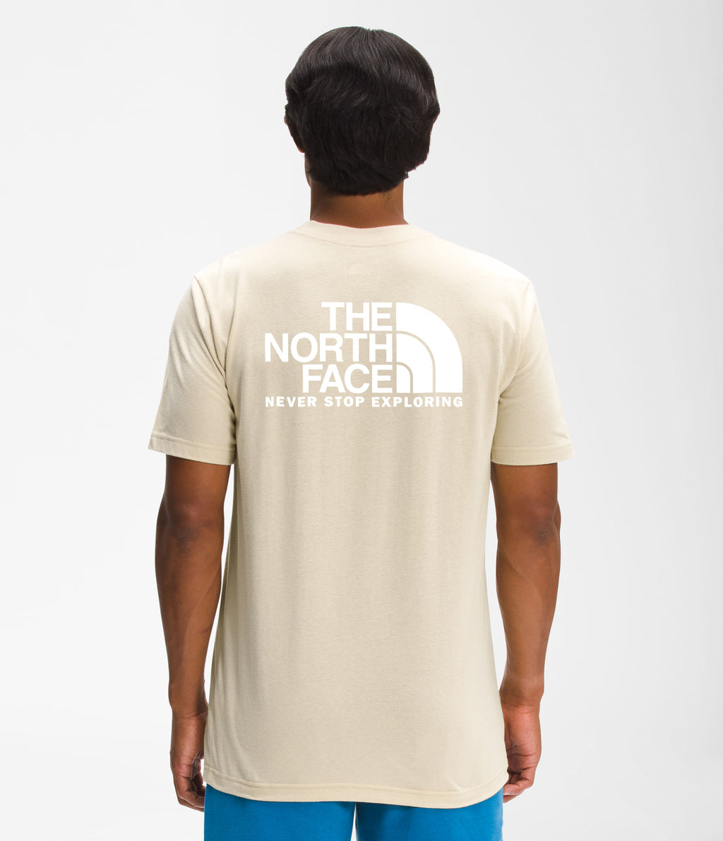 Camiseta S/S Throwback Tee Beige Hombre The North Face