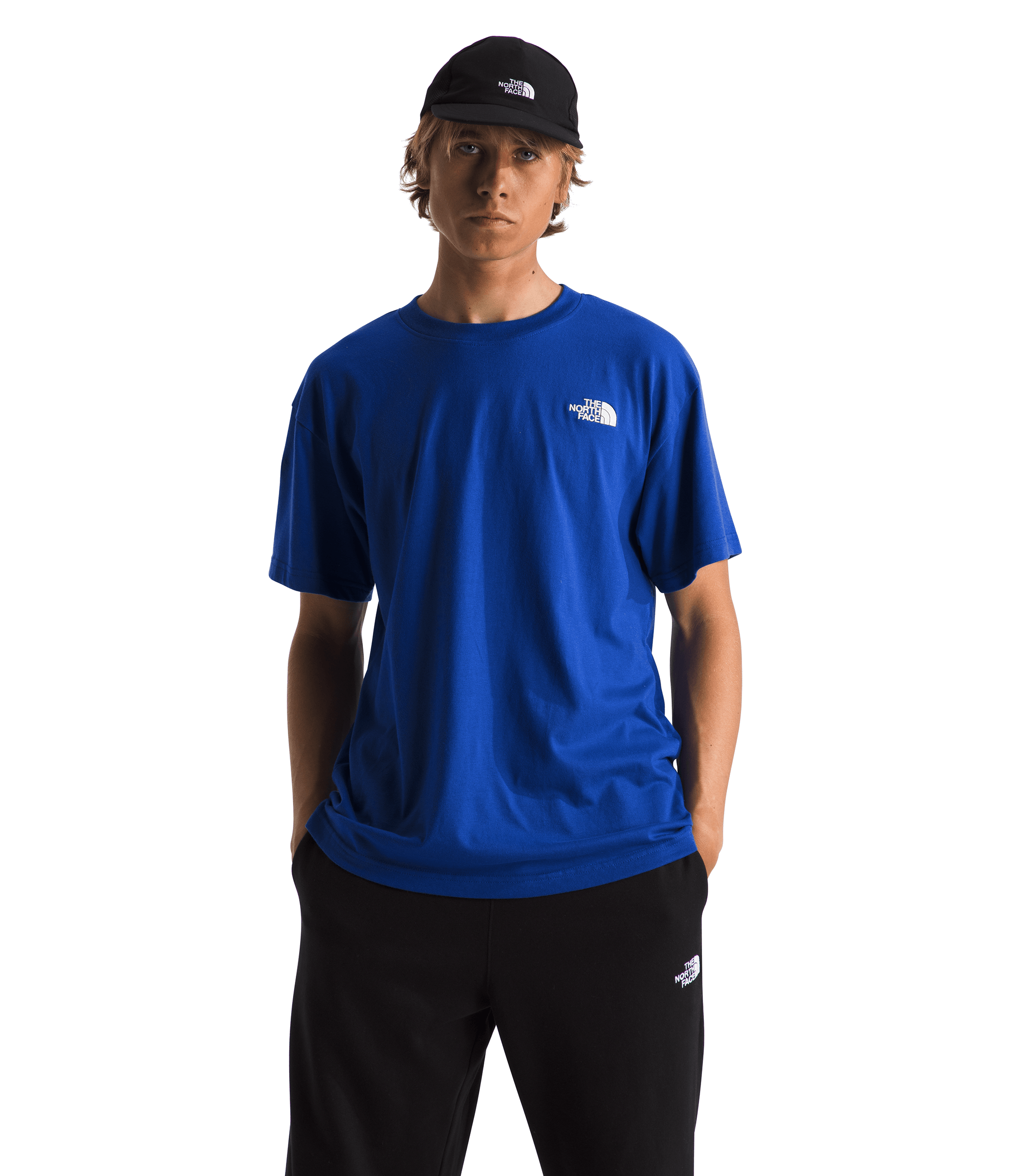 Camiseta S/S Throwback Tee Azul Hombre The North Face - imagen 1