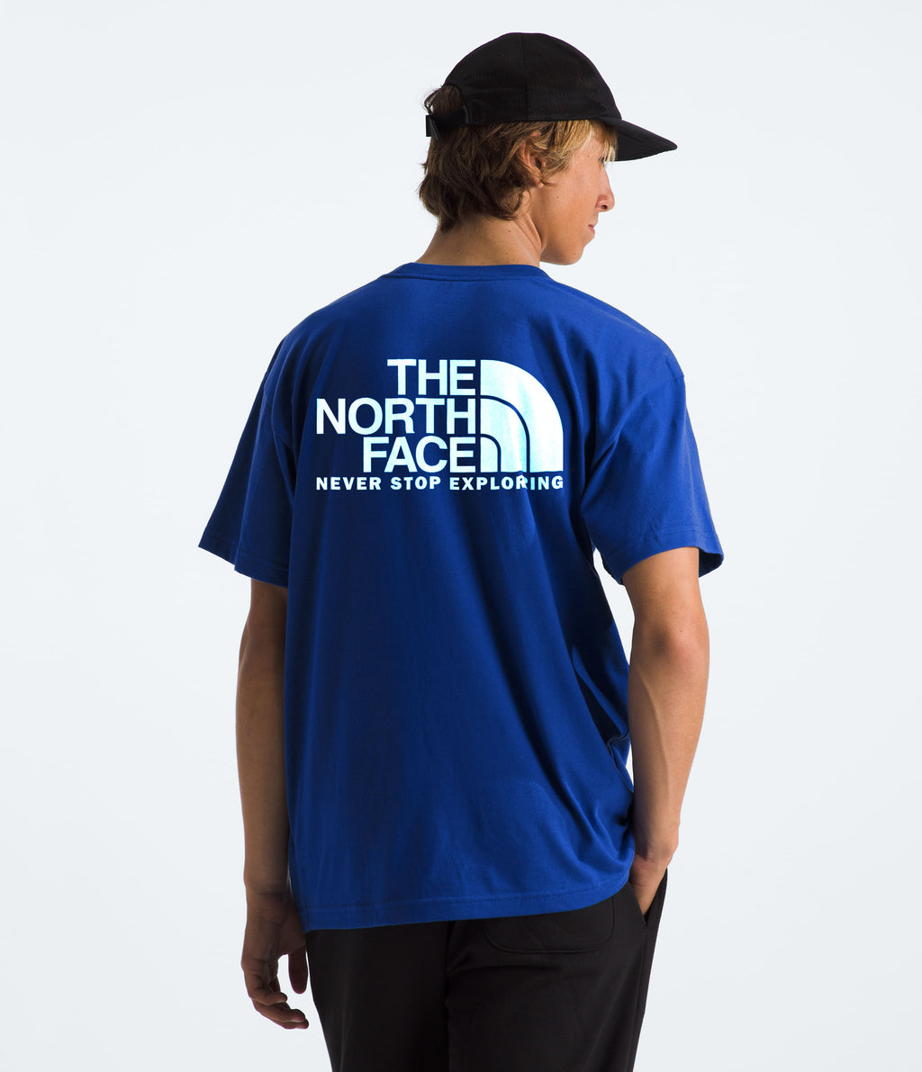 Camiseta S/S Throwback Tee Azul Hombre The North Face