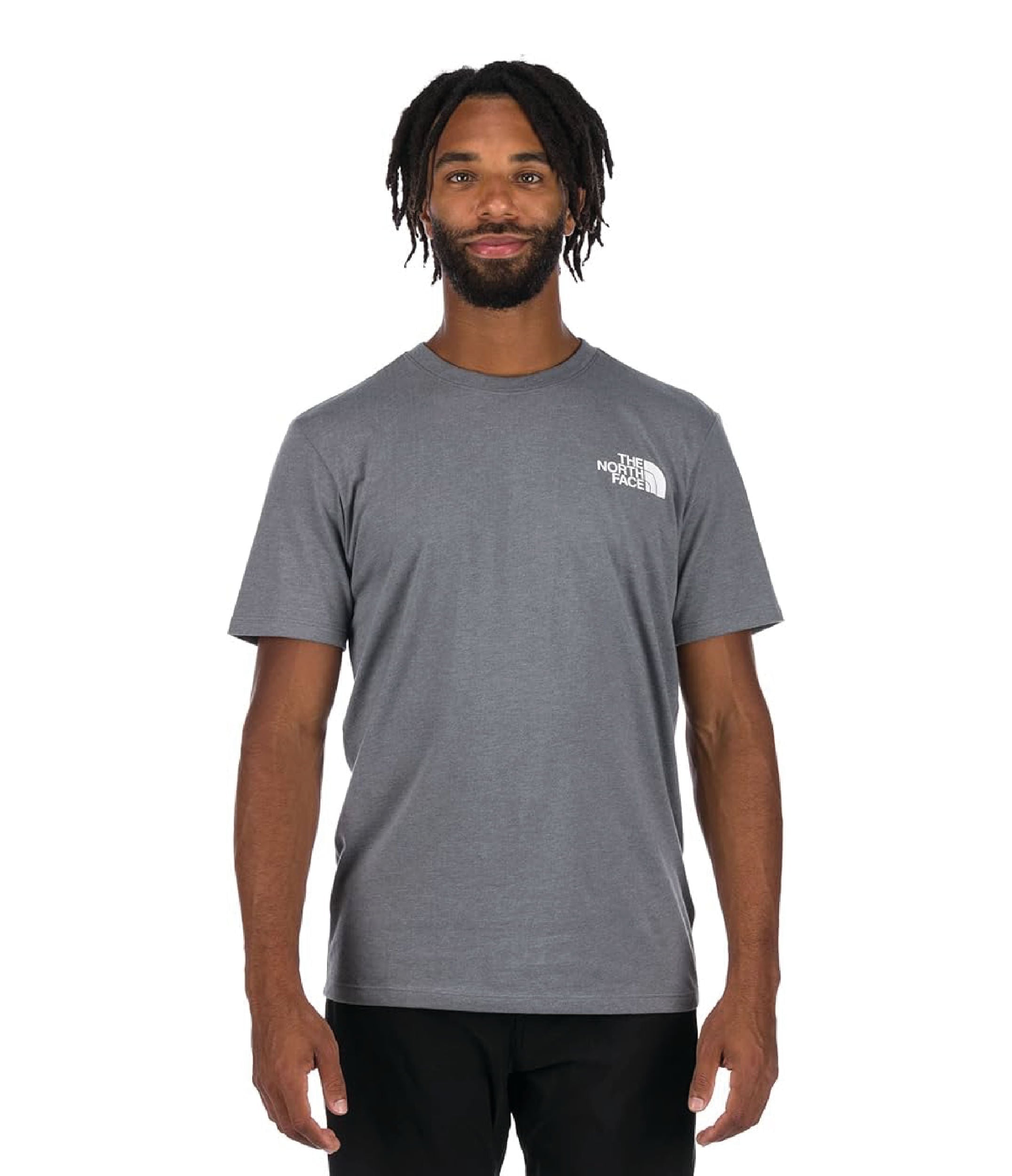 Camiseta S/S Throwback Tee Gris Hombre The North Face - imagen 1