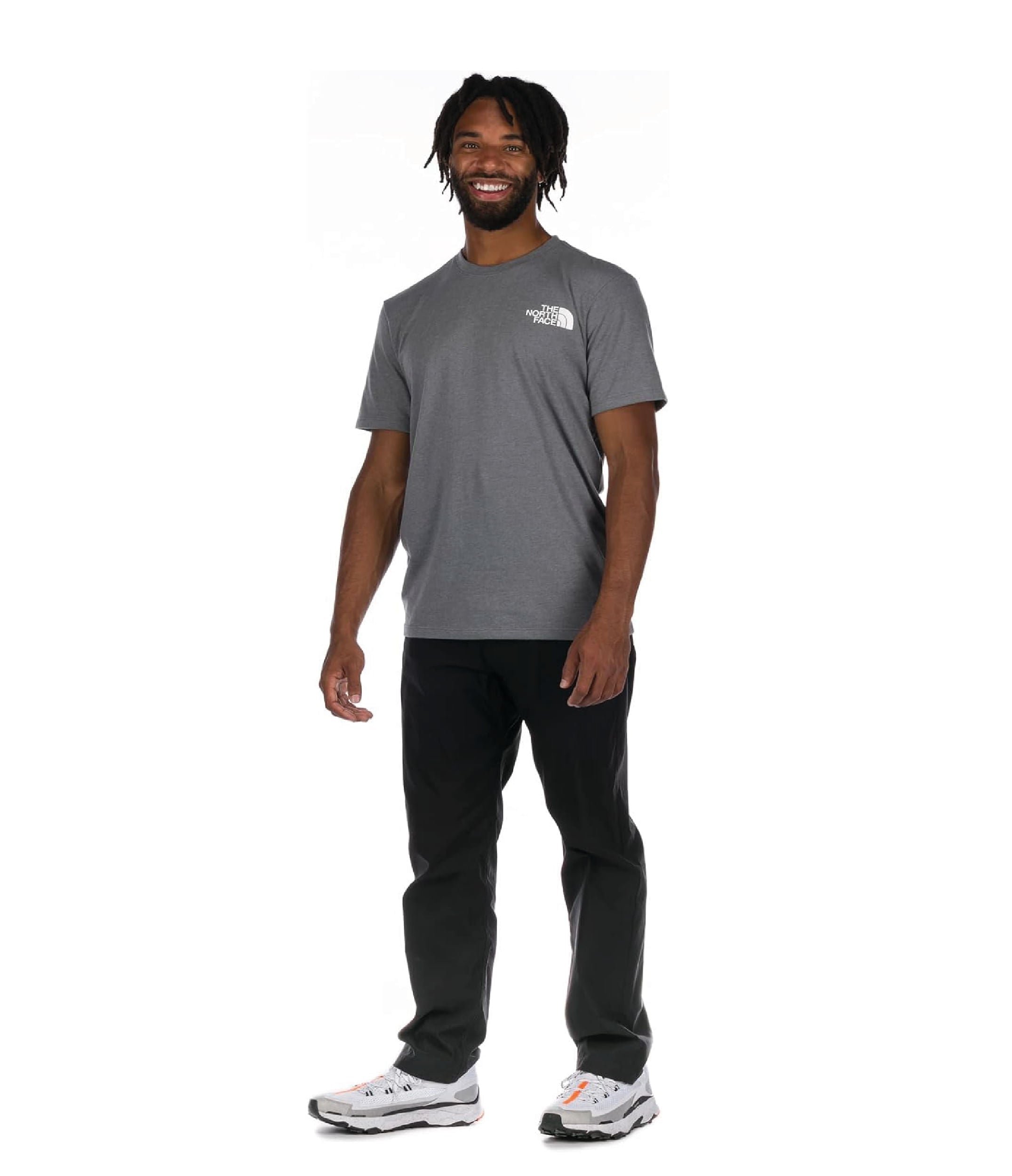 Camiseta S/S Throwback Tee Gris Hombre The North Face