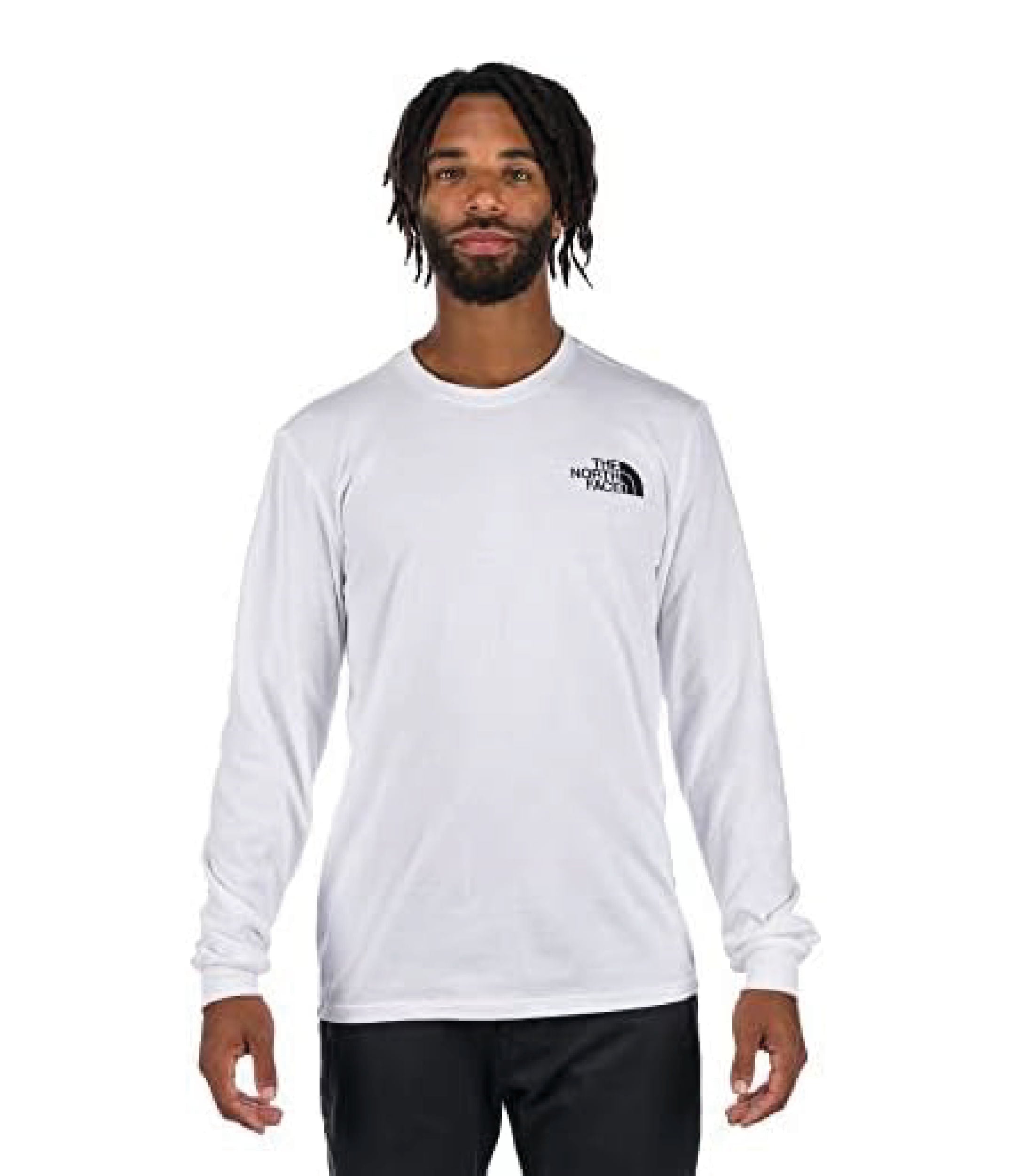 Camiseta L/S Throwback Tee Blanca Hombre The North Face - imagen 1