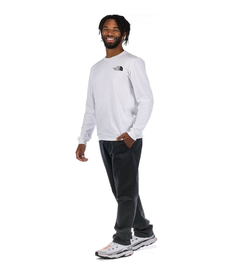 Camiseta L/S Throwback Tee Blanca Hombre The North Face - imagen 3