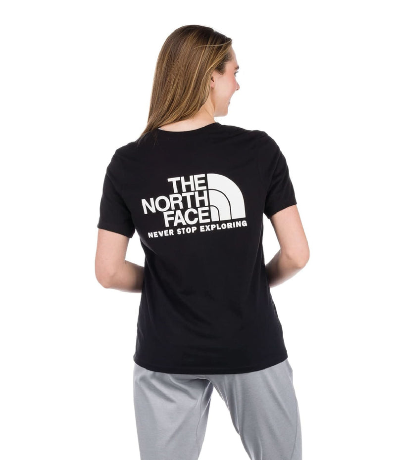 Camiseta S S Throwback Tee Negro Mujer The North Face - imagen 2