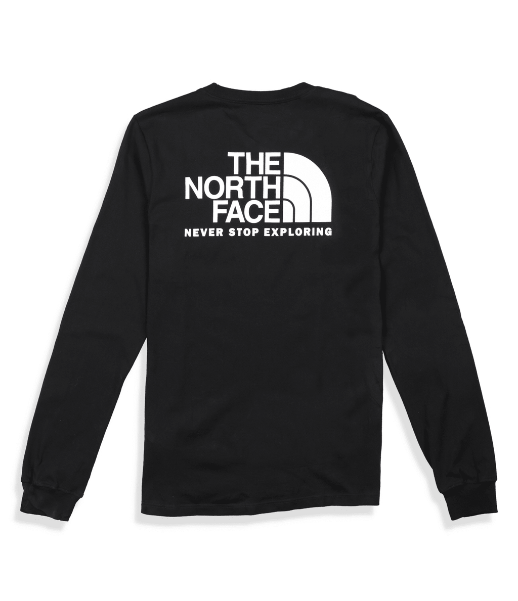 Camiseta L/S Throwback Tee Negra Mujer The North Face - imagen 3
