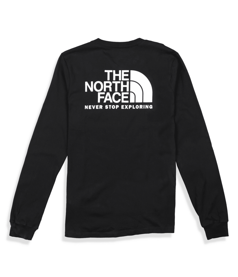 Camiseta L/S Throwback Tee Negra Mujer The North Face - imagen 3