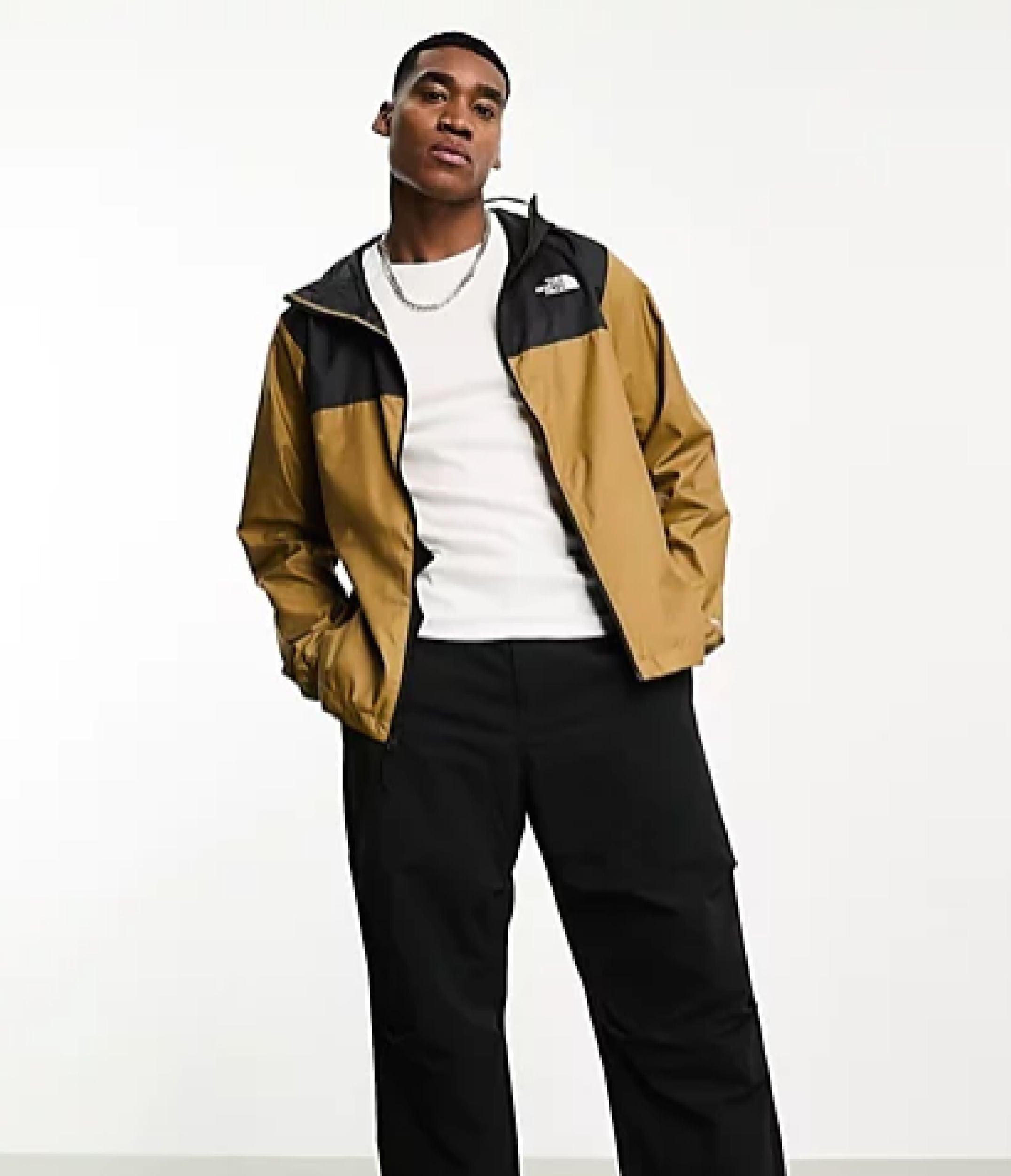 Chompa Cyclone Jacket 3 Café Rompevientos Hombre The North Face - imagen 3