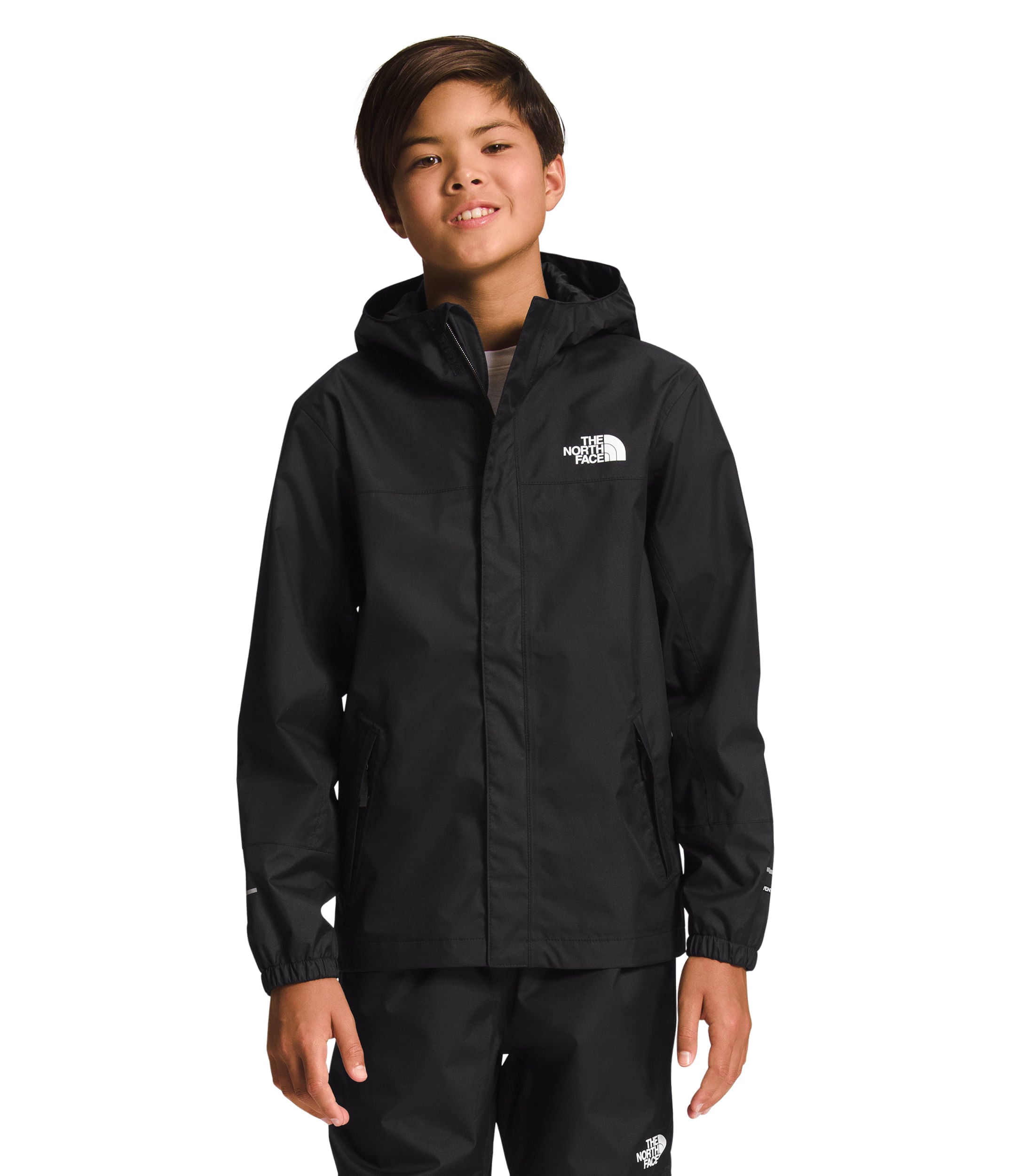 Chompa Antora Rain Impermeable Niño Negra The North Face - imagen 1