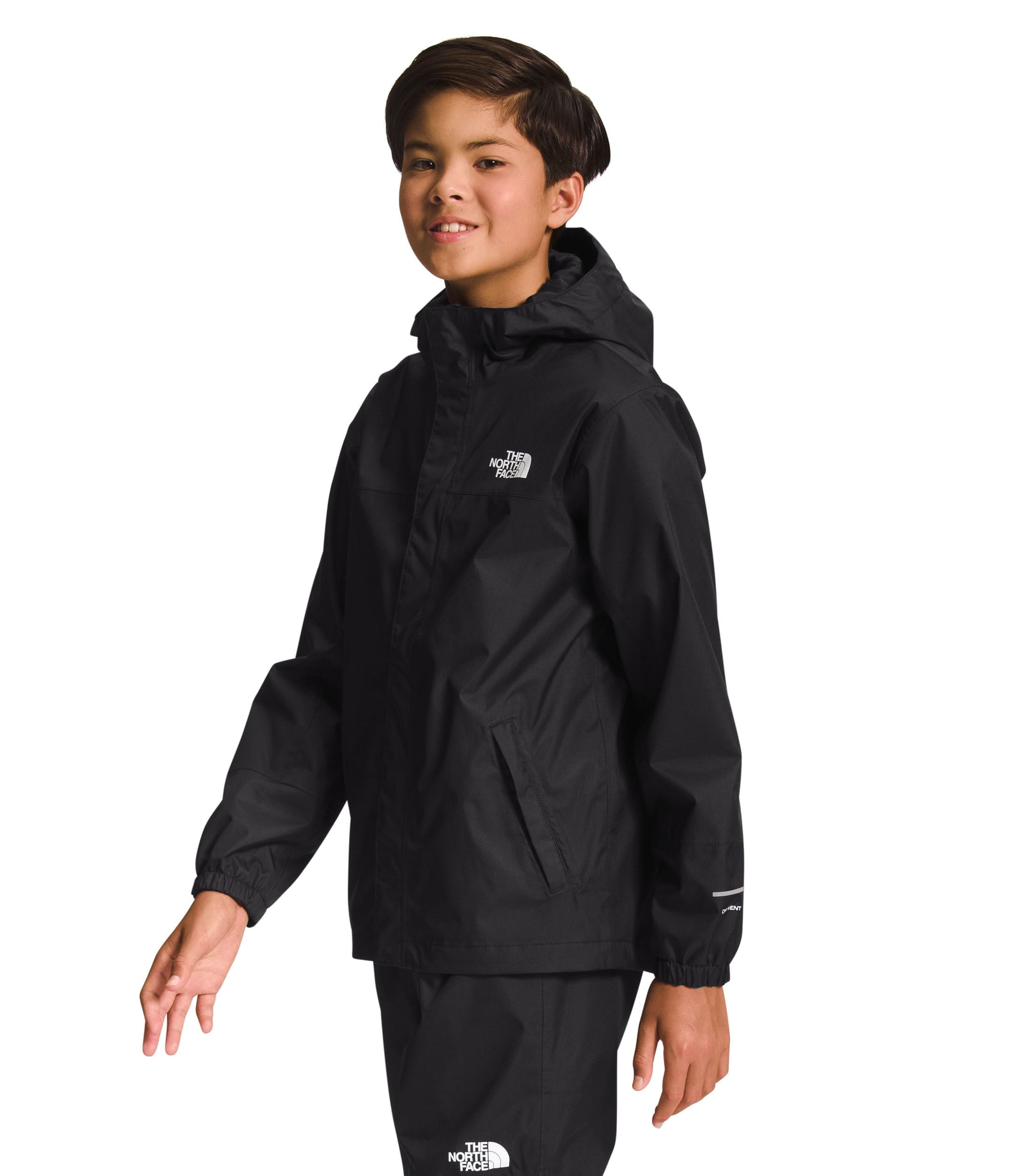 Chompa Antora Rain Impermeable Niño Negra The North Face - imagen 3