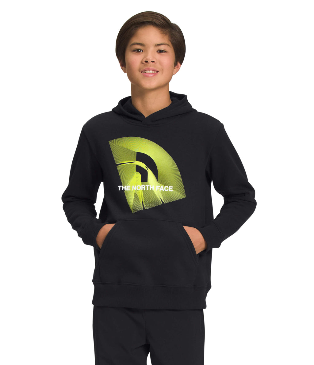 Buzo Camp Fleece P/O Hoodie Negro Niño The North Face