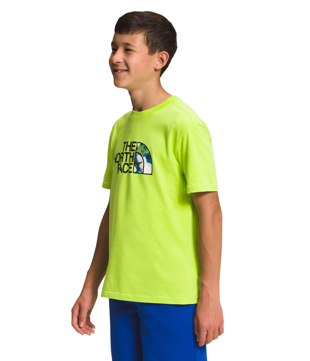 Camiseta Graphic Tee Manga Corta Verde Niño The North Face - imagen 3