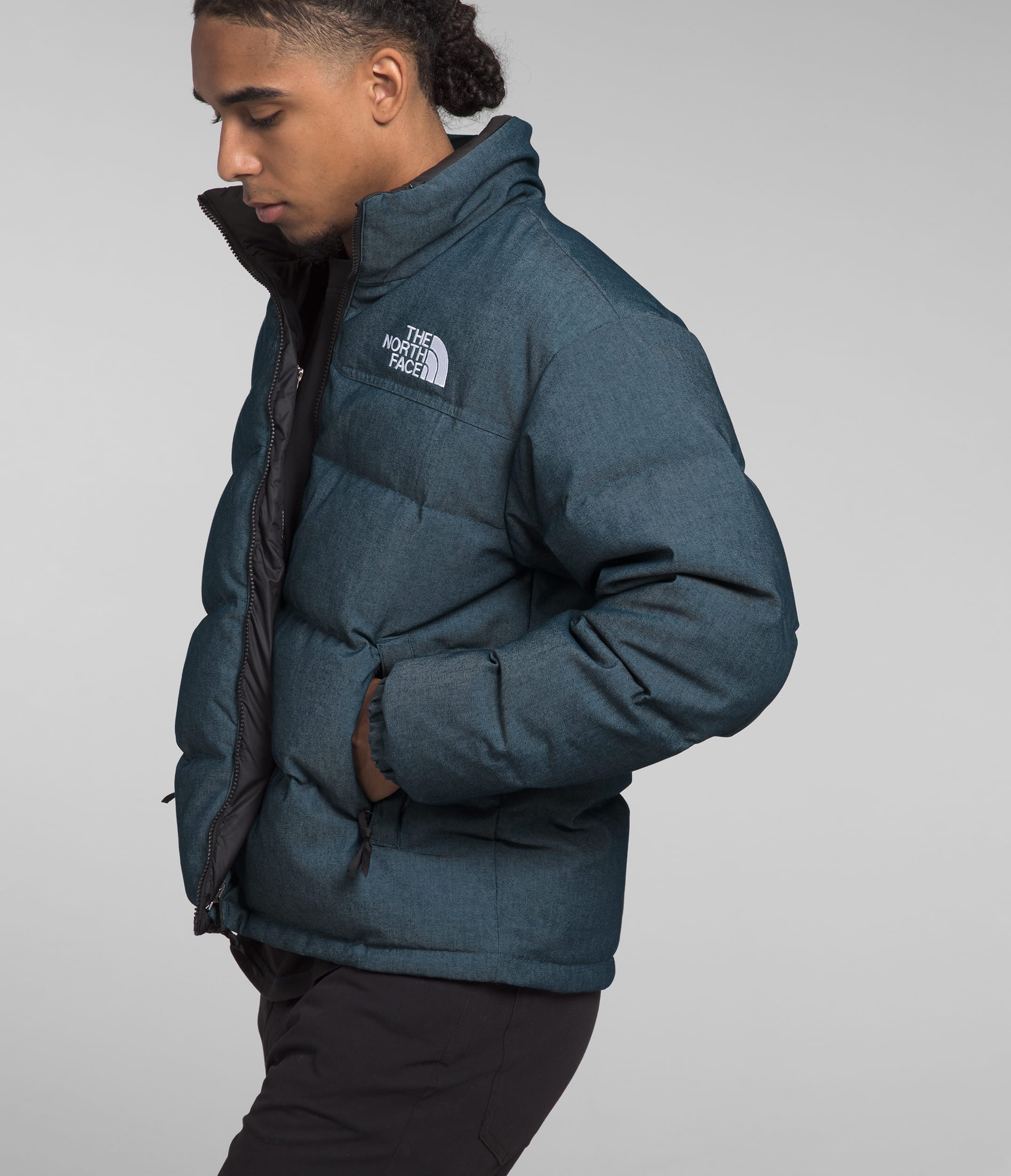 Chompa 92 Reversible Nuptse Jacket Azul Hombre The North Face - imagen 3
