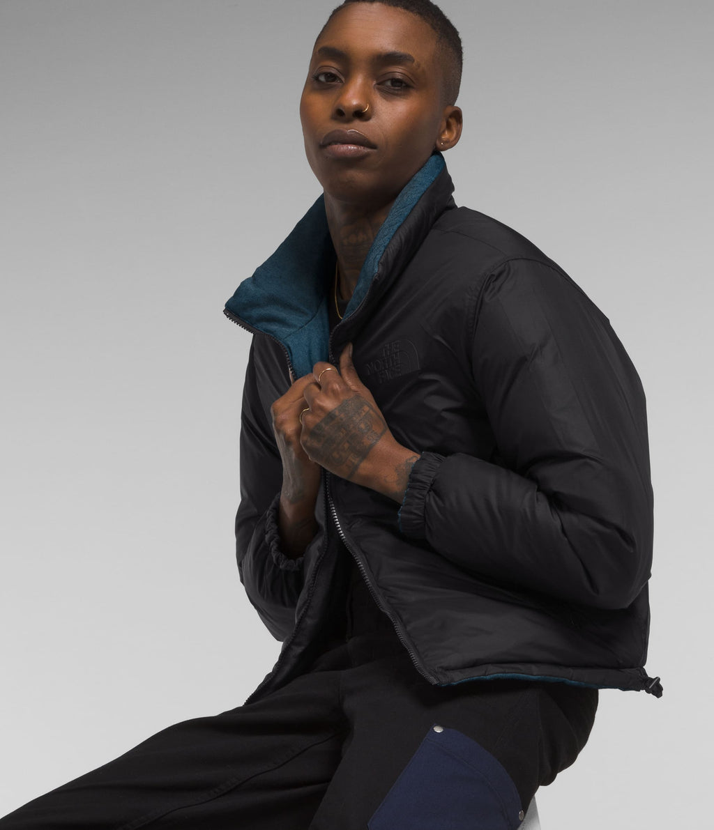 Chompa 92 Reversible Nuptse Jacket Azul Mujer The North Face - imagen 2