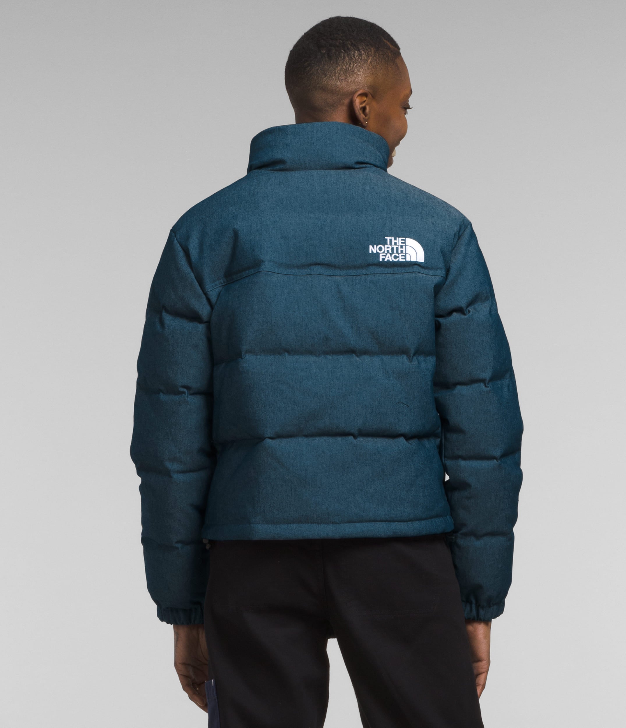 Chompa 92 Reversible Nuptse Jacket Azul Mujer The North Face - imagen 3