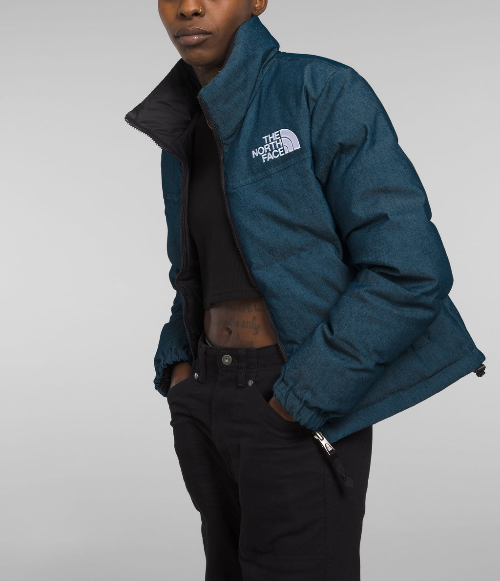 Chompa 92 Reversible Nuptse Jacket Azul Mujer The North Face - imagen 4