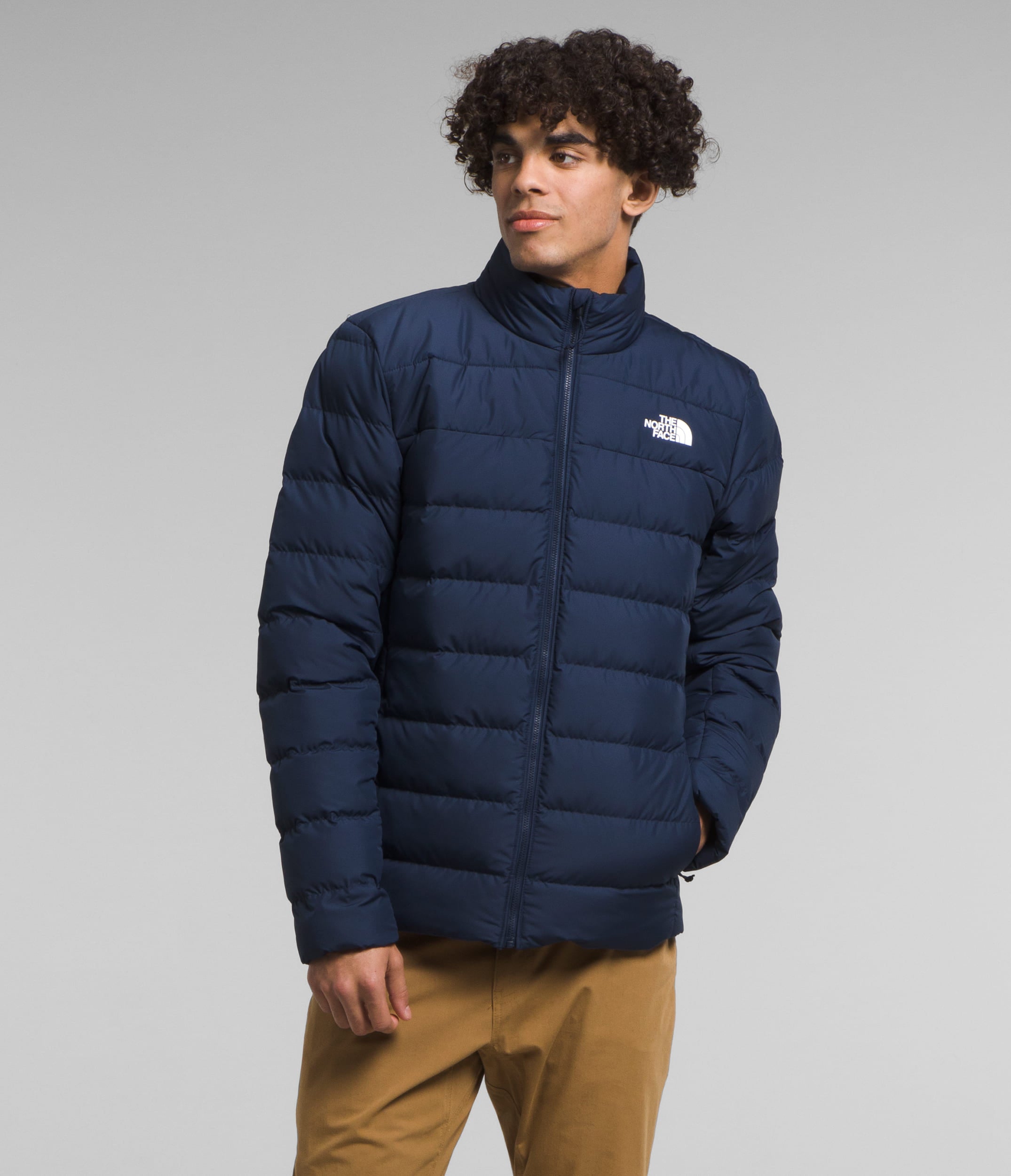 Chompa Aconcagua 3 Jacket Azul Hombre The North Face - imagen 1
